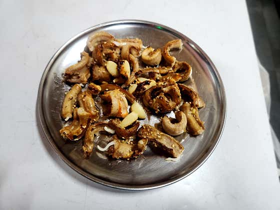 소금 구이 꼼장어 메뉴 사진(네이버)