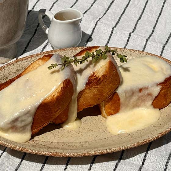 도쿄식 치즈 토스트 메뉴 사진(네이버)