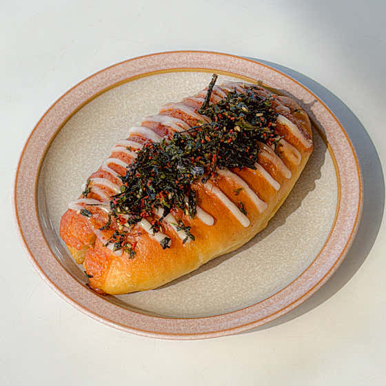 명란 소금빵 메뉴 사진(네이버)