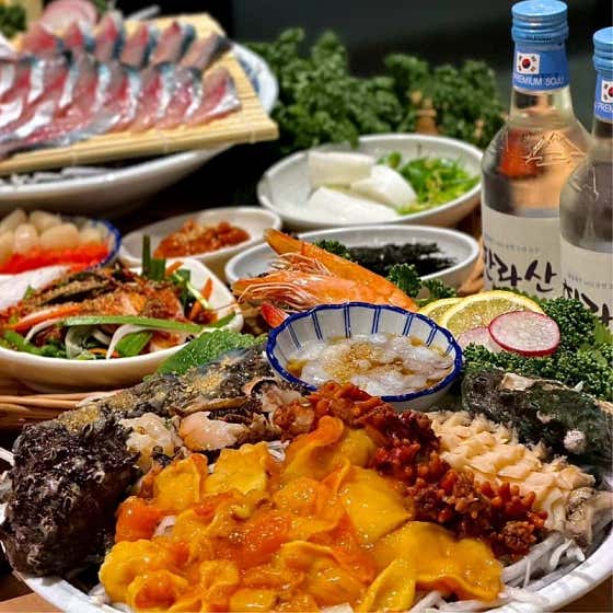 해녀 해산물모듬 메뉴 사진(네이버)