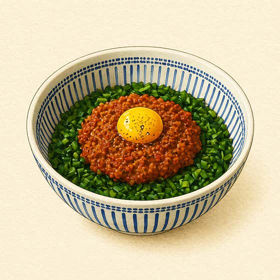마제카레우동 메뉴 사진(네이버)