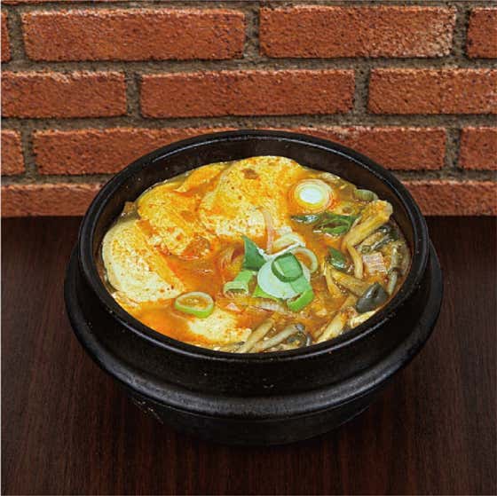 순두부찌개 메뉴 사진(네이버)