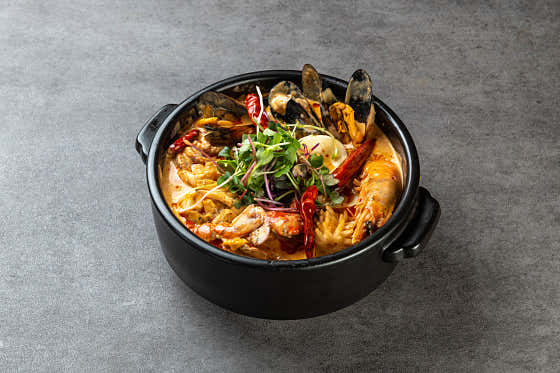 마라 크림 파스타 메뉴 사진(네이버)
