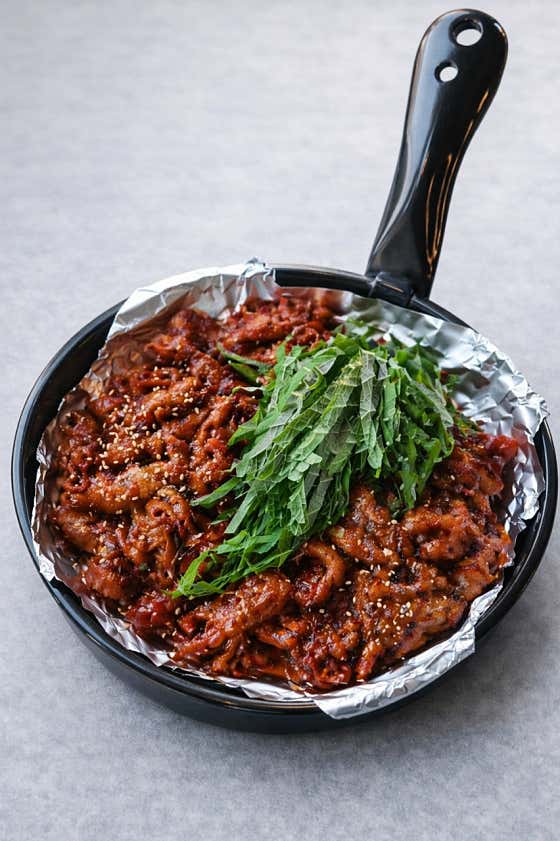 불맛 양념곱창&불닭발 메뉴 사진(네이버)