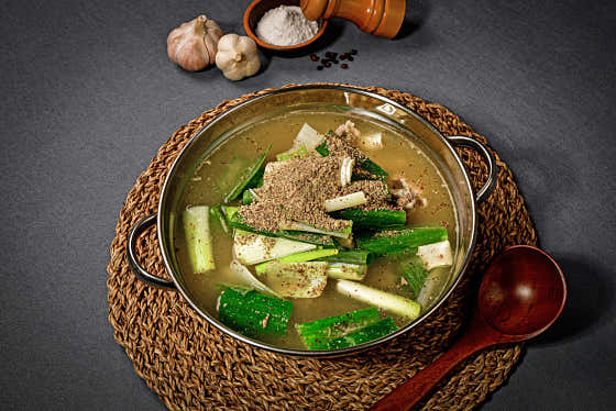 오리뼈탕 한냄비 메뉴 사진(네이버)