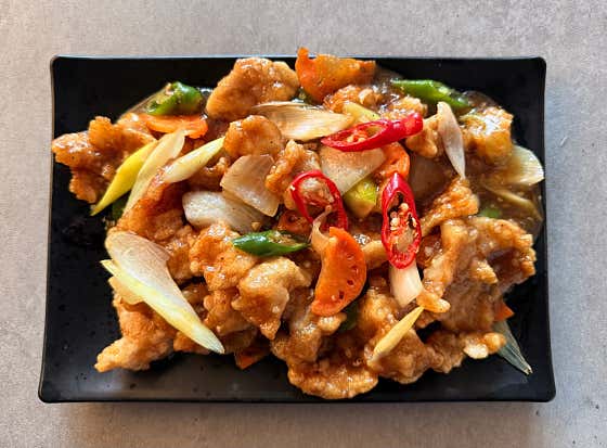 류로우뚜안(하얼빈식 탕수육, 溜肉段) 메뉴 사진(네이버)