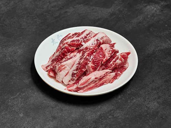🥩소갈비살 한접시(500g) 메뉴 사진(네이버)