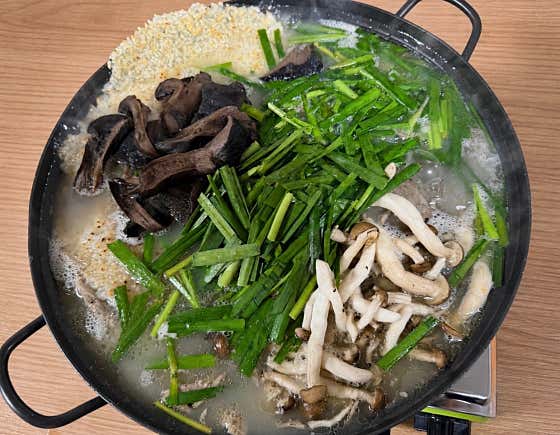 능이백숙 메뉴 사진(네이버)
