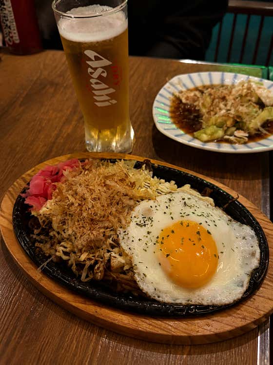 삼겹야끼소바 메뉴 사진(네이버)
