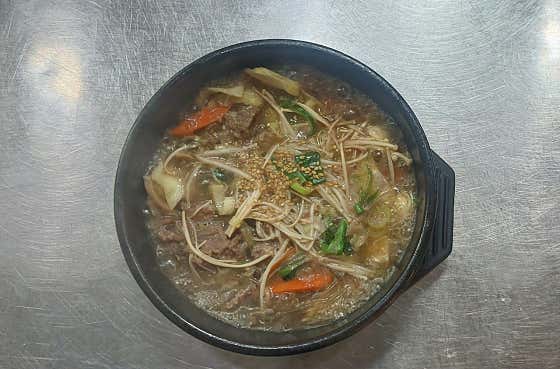 뚝배기불고기 메뉴 사진(네이버)