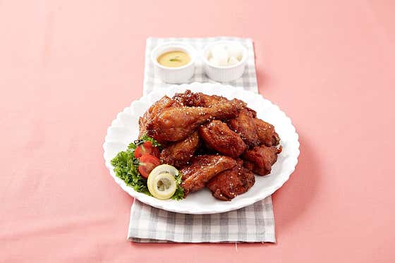 마늘간장치킨 메뉴 사진(네이버)