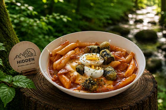 수제양념) 떡볶이 메뉴 사진(네이버)