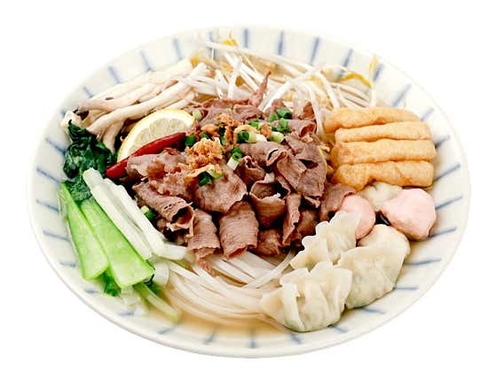 샤브쌀국수(순한맛) 메뉴 사진(네이버)