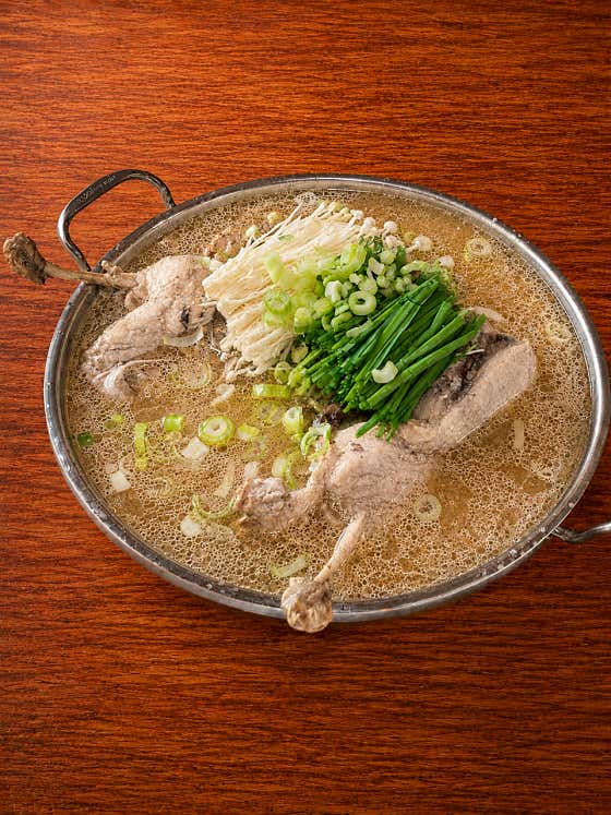 토종백숙/토종오리백숙(능이 추가가능) 메뉴 사진(네이버)