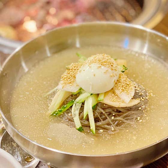 한우물냉면 메뉴 사진(네이버)