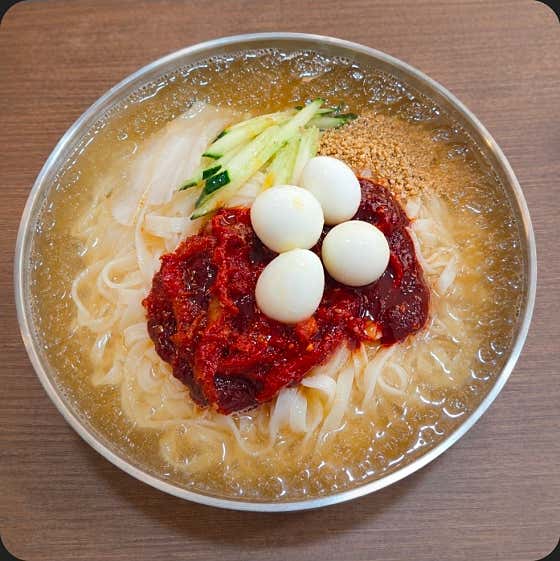 (냉)물칼국수 ~ 여름메뉴 메뉴 사진(네이버)