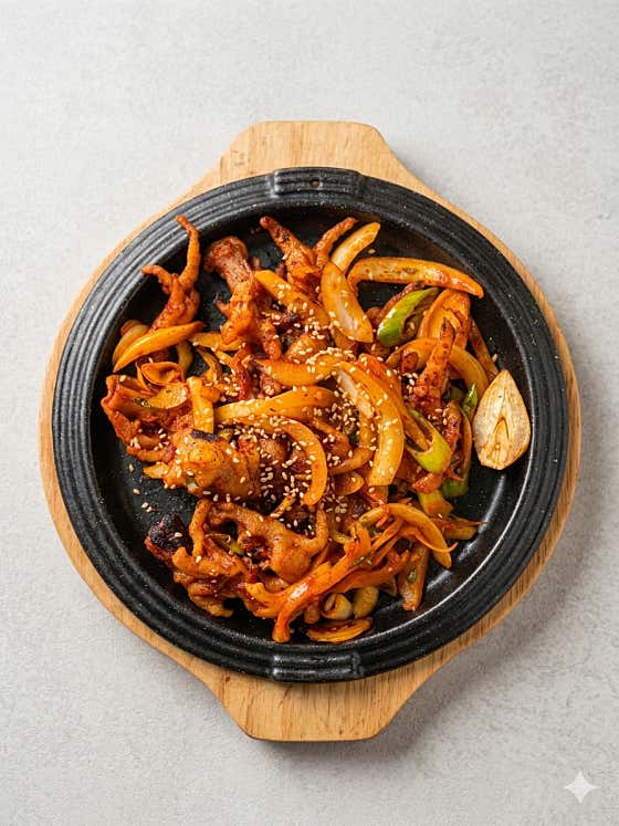 무뼈 닭발 메뉴 사진(네이버)