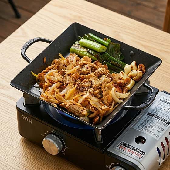 철판 닭 구이 메뉴 사진(네이버)