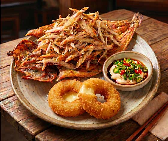 먹태+치즈링 메뉴 사진(네이버)