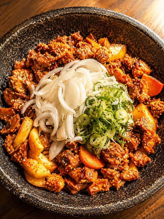 매운돼지갈비찜 메뉴 사진(네이버)