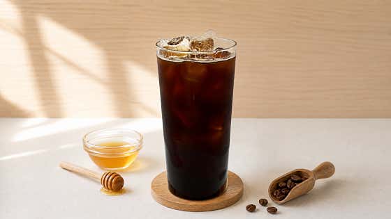 꿀 아메리카노 메뉴 사진(네이버)