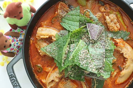 소곱창전골 메뉴 사진(네이버)