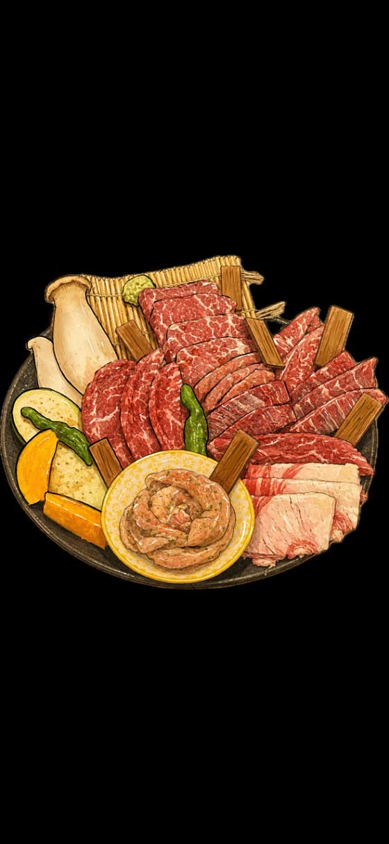 담소 야끼니꾸 3인SET (560g) 메뉴 사진(네이버)