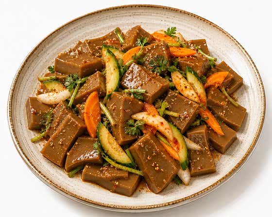 도토리묵 메뉴 사진(네이버)