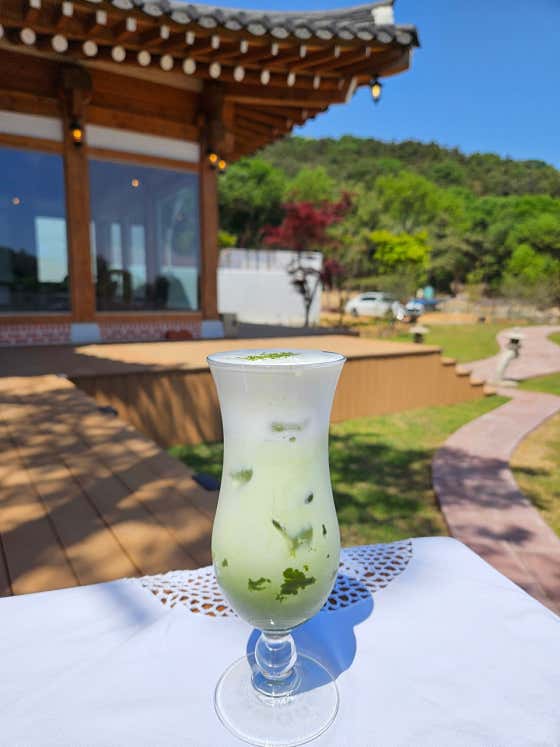 말차라떼 메뉴 사진(네이버)