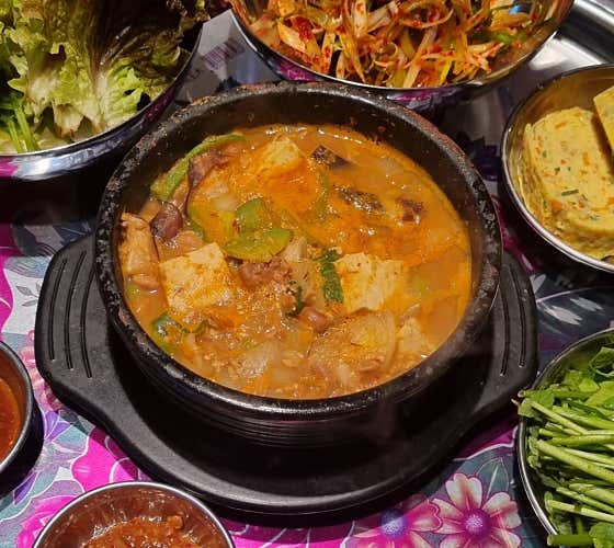 된장찌개 메뉴 사진(네이버)