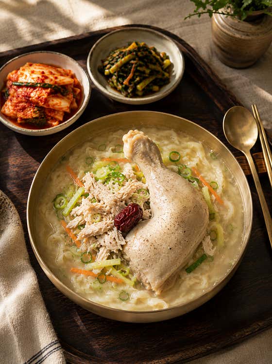 닭칼국수 메뉴 사진(네이버)