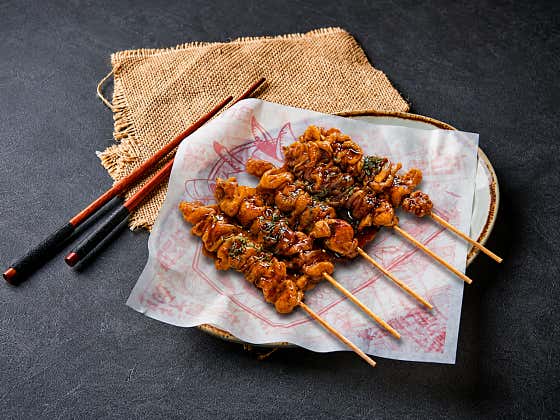 닭껍질꼬치 메뉴 사진(네이버)