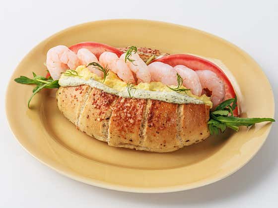 딜 마요 새우 샌드위치 메뉴 사진(네이버)