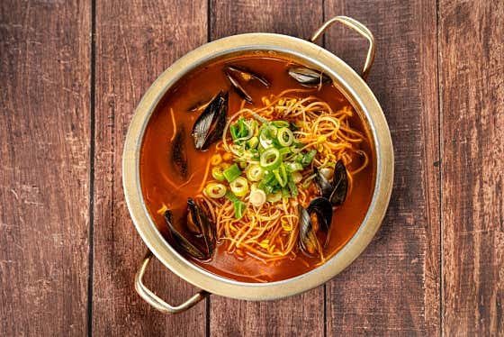 용궁라면 메뉴 사진(네이버)