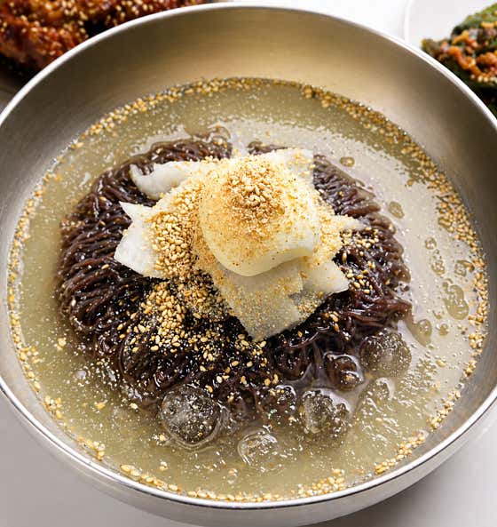 물냉면/비빔냉면 메뉴 사진(네이버)