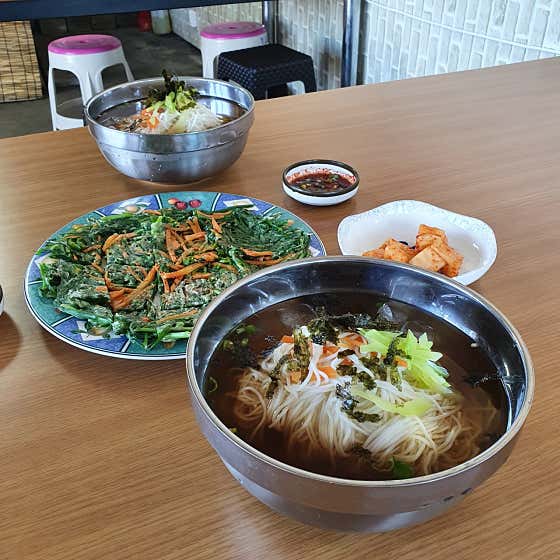 잔치국수 메뉴 사진(네이버)