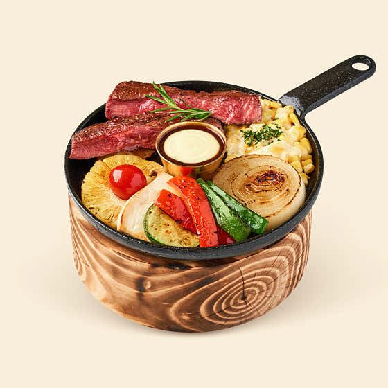 10$ 스테이크 메뉴 사진(네이버)