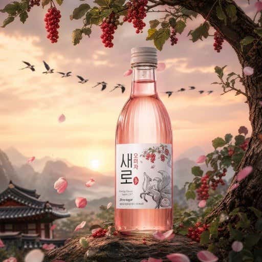 새로 오미자 메뉴 사진(네이버)