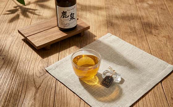 한산소곡주(잔) 메뉴 사진(네이버)