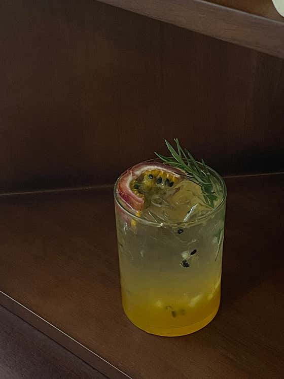 백향과 파인·로즈 (ICED/HOT) 메뉴 사진(네이버)