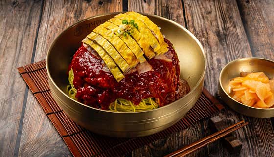 비빔냉면 메뉴 사진(네이버)