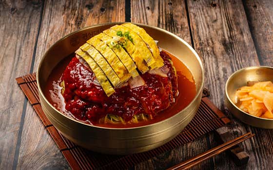 물비빔냉면 메뉴 사진(네이버)