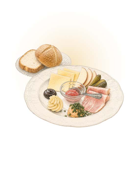 비엔나의 아침 메뉴 사진(네이버)