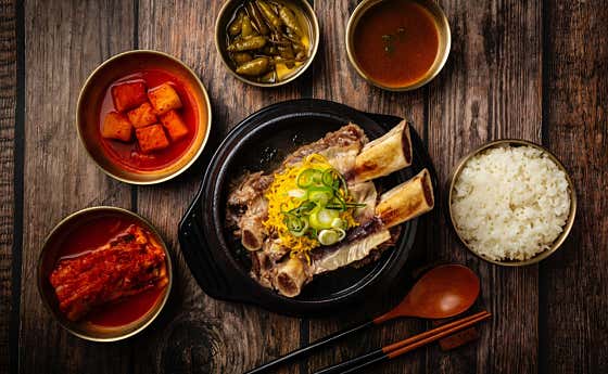 갈비탕 메뉴 사진(네이버)