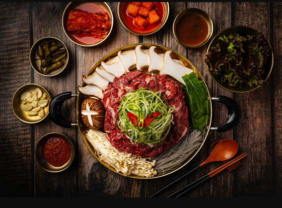 옛날 불고기(2인 이상) 메뉴 사진(네이버)