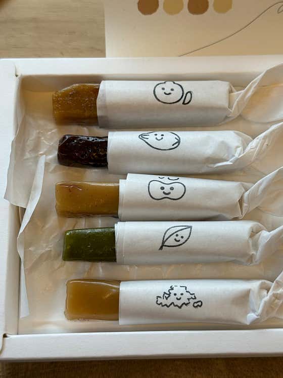 카라멜/소금,땅콩,말차,한라봉,카카오 메뉴 사진(네이버)