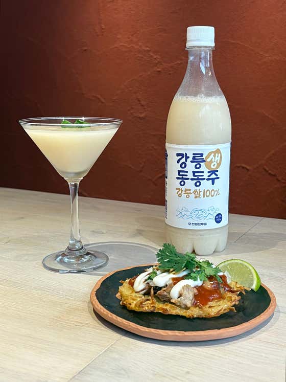 강릉 동동주 (1잔) 메뉴 사진(네이버)
