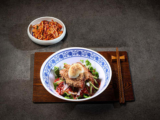고기비빔국수 메뉴 사진(네이버)