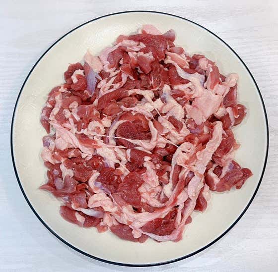 국내산 생오리 소금구이(700g) 메뉴 사진(네이버)