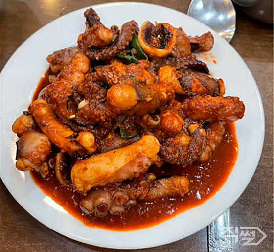 낙지볶음 메뉴 사진(네이버)